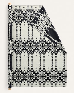 ALTERNATE VIEW OF CONDENSED HEAVYWEIGHT JACQUARD FABRIC IN BLACK/WHITE image number 2