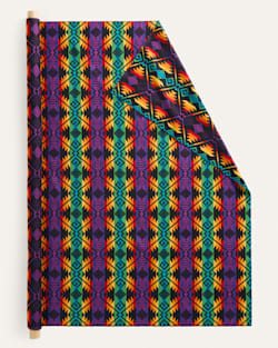 ALTERNATE VIEW OF COYOTE BUTTE HEAVYWEIGHT JACQUARD FABRIC IN BRIGHT BLACK COYOTE BUTTE image number 2