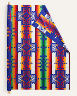 ALTERNATE VIEW OF OVERALL HEAVYWEIGHT JACQUARD FABRIC IN SAPPHIRE image number 2