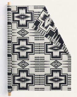 ALTERNATE VIEW OF HARDING HEAVYWEIGHT JACQUARD FABRIC IN BLACK/IVORY HARDING image number 2