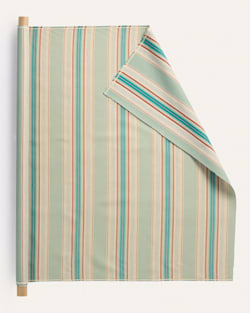 ALTERNATE VIEW OF SUNBRELLA X PENDLETON SERAPE STRIPE FABRIC IN TURQUOISE image number 2