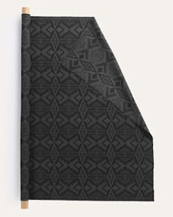 ALTERNATE VIEW OF SUNBRELLA X PENDLETON DIAMOND RIVER TONAL FABRIC IN CHARCOAL image number 2