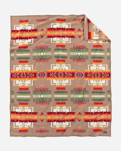 CHIEF JOSEPH BLANKET IN TAN image number 1