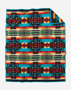 ALTERNATE VIEW OF CHIEF JOSEPH BLANKET IN BLACK image number 2