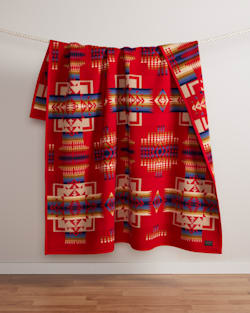 CHIEF JOSEPH BLANKET IN SCARLET image number 1