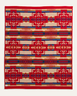 ALTERNATE VIEW OF CHIEF JOSEPH BLANKET IN SCARLET image number 4