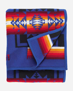 ADDITIONAL VIEW OF CHIEF JOSEPH BLANKET IN ROYAL image number 3