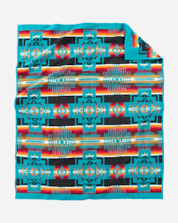 ADDITIONAL VIEW OF CHIEF JOSEPH BLANKET IN TURQUOISE image number 2