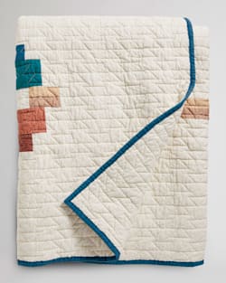 ALTERNATE VIEW OF KITT PEAK PIECED QUILT SET IN IVORY MULTI image number 2