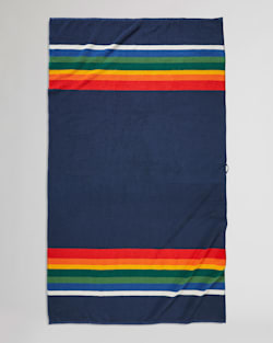 ALTERNATE VIEW OF CRATER LAKE NATIONAL PARK SPA TOWEL IN NAVY image number 2