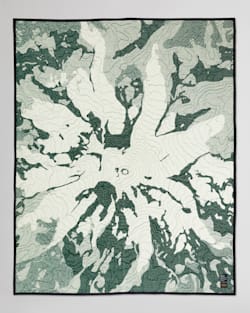 MT. RAINIER GEOLOGICAL BLANKET IN GREEN image number 1