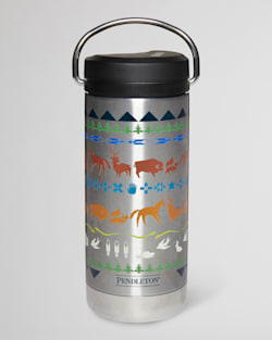SHARED PATHS 12OZ INSULATED TUMBLER IN SILVER MULTI image number 1