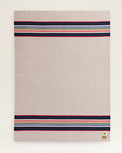 ALTERNATE VIEW OF YELLOWSTONE NATIONAL PARK BLANKET IN TAUPE image number 2