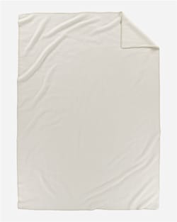 ALTERNATE VIEW OF ECO-WISE WOOL SOLID BLANKET IN WHITE image number 2