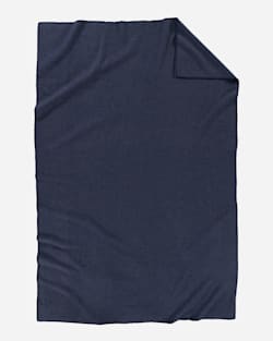 アウトドア寝具 pendleton wool blanket made in USA navy Shop Machine-washable Wool Eco-Wise Wool Solid Blanket