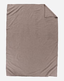 ADDITIONAL VIEW OF ECO-WISE WOOL SOLID BLANKET IN FAWN HEATHER image number 2