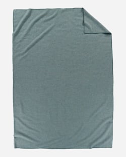 ADDITIONAL VIEW OF ECO-WISE WOOL SOLID BLANKET IN SHALE BLUE image number 2