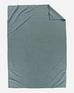ADDITIONAL VIEW OF ECO-WISE WOOL SOLID BLANKET IN SHALE BLUE image number 2