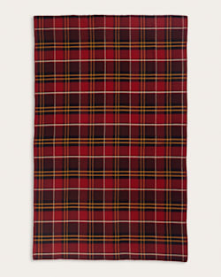 ALTERNATE VIEW OF ECO-WISE WOOL PLAID/STRIPE BLANKET IN LODGE PLAID image number 2