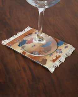 ALTERNATE VIEW OF COASTER RUG IN PRAIRIE RUSH HOUR image number 3
