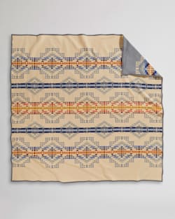 ALTERNATE VIEW OF SMITH ROCK BLANKET IN GREY image number 2