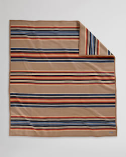 ALTERNATE VIEW OF ARCHIVAL SERAPE ROBE IN GRAY HORSE KHAKI image number 2