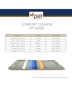 ALTERNATE VIEW OF GRAND CANYON NATIONAL PARK DOG COMFORT CUSHION IN GRAND CANYON image number 7