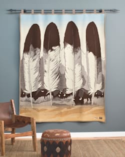 ARROWHEAD BLANKET HANGER IN BLACK image number 1