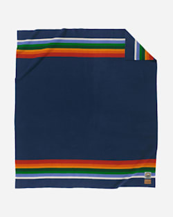 ALTERNATE VIEW OF CRATER LAKE NATIONAL PARK BLANKET IN NAVY image number 2