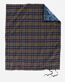 ALTERNATE VIEW OF ROLL-UP BLANKET IN DOUGLAS TARTAN image number 1