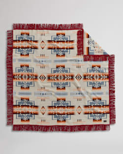 CHIEF JOSEPH SHAWL IN ROSEWOOD image number 1