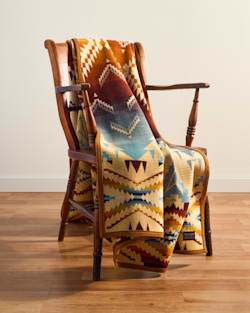 HELENA RIDGE BLANKET IN SAND MULTI image number 1
