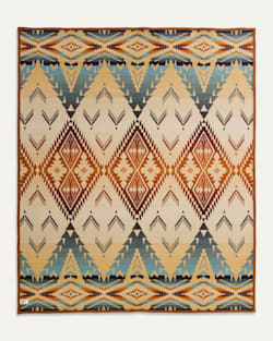 ALTERNATE VIEW OF HELENA RIDGE BLANKET IN SAND MULTI image number 4