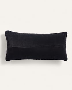 ALTERNATE VIEW OF RIVER FISH HOOKED LUMBAR PILLOW IN CHARCOAL MULTI image number 2