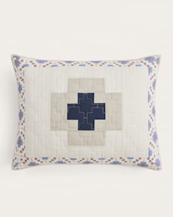 ALTERNATE VIEW OF MEADOW SUMMIT QUILT SET IN IVORY MULTI image number 4