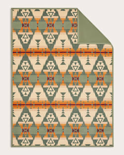 ALTERNATE VIEW OF PLUSH REVERSIBLE THROW IN SISKIYOU image number 2