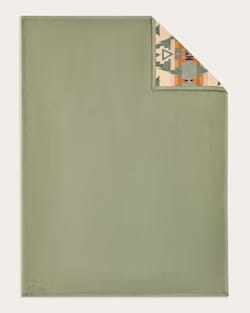 ALTERNATE VIEW OF PLUSH REVERSIBLE THROW IN SISKIYOU image number 3