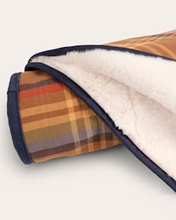 ALTERNATE VIEW OF DESERT PLAID PET CRATE BLANKET IN DESERT PLAID image number 4
