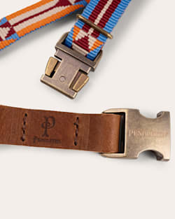 ALTERNATE VIEW OF MYSTIC LAKE JACQUARD HERITAGE COLLAR IN MYSTIC LAKE image number 2