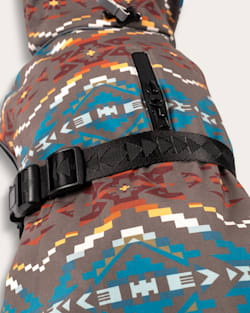 ALTERNATE VIEW OF CARICO LAKE PET ADVENTURE RAIN COAT IN CARICO LAKE image number 4