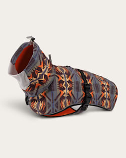 ALTERNATE VIEW OF MYSTIC LAKE PET ADVENTURE RAIN COAT IN MYSTIC LAKE image number 6