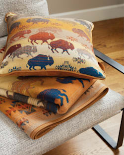 PRAIRIE RUSH HOUR THROW AND PILLOW 2-PACK IN PRAIRIE RUSH HOUR RUSTIC image number 1