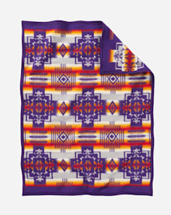 ADDITIONAL VIEW OF CHIEF JOSEPH CRIB BLANKET IN PURPLE image number 2