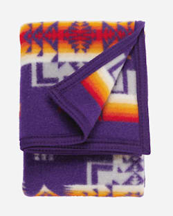 ADDITIONAL VIEW OF CHIEF JOSEPH CRIB BLANKET IN PURPLE image number 3