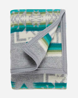 ADDITIONAL VIEW OF CHIEF JOSEPH CRIB BLANKET IN GREY image number 3