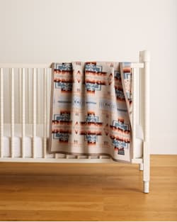 CHIEF JOSEPH CRIB BLANKET IN ROSEWOOD image number 1