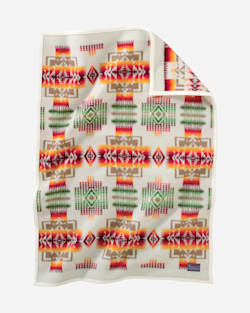 CHIEF JOSEPH CRIB BLANKET IN WHITE image number 1
