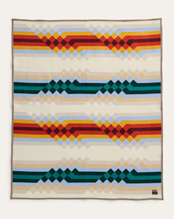 ALTERNATE VIEW OF ADDIE ROANHORSE X PENDLETON MIDDLE WATERS BLANKET IN MULTI image number 3