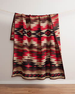 CROWN POINT BLANKET IN RED/BROWN image number 1