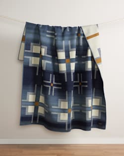 ALTERNATE VIEW OF SANTA CRUZ BLANKET IN BLUE MULTI image number 6